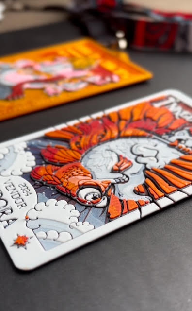 Custom 3D Printed Badges