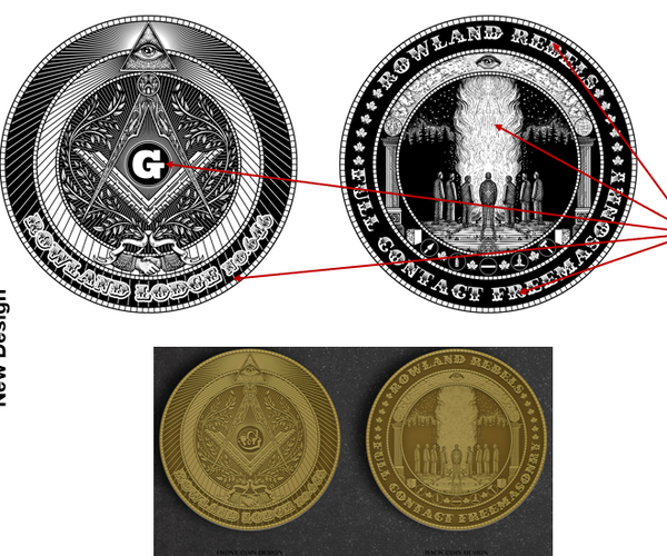 Custom Rowland Coin