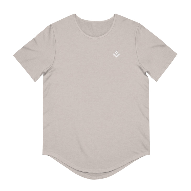S&C Curved Hem Tee (White Crest)