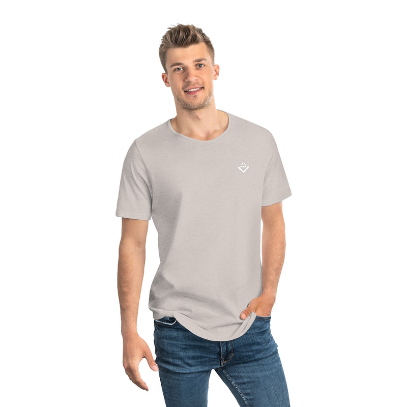 S&C Curved Hem Tee (White Crest)
