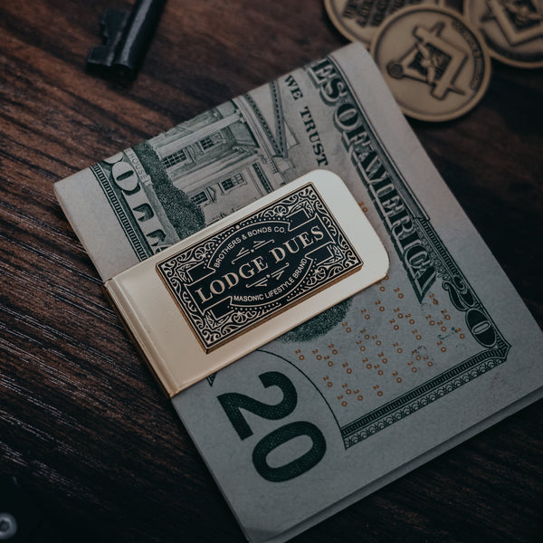 Lodge Dues Money Clip