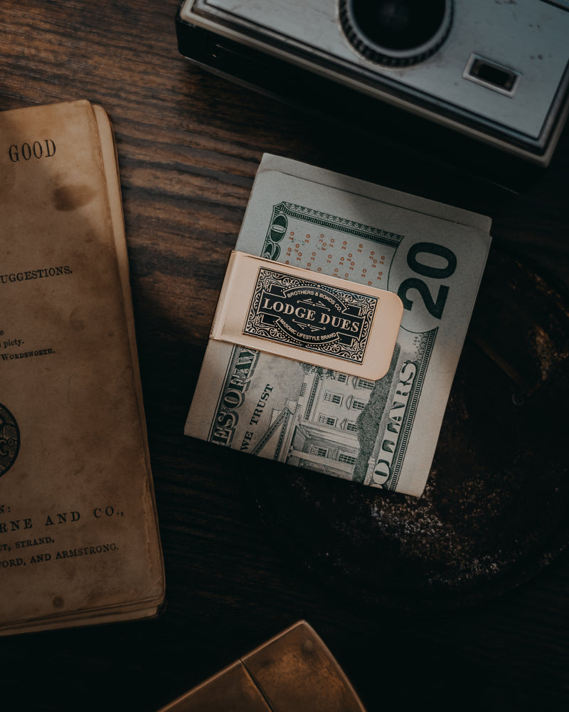 Lodge Dues Money Clip