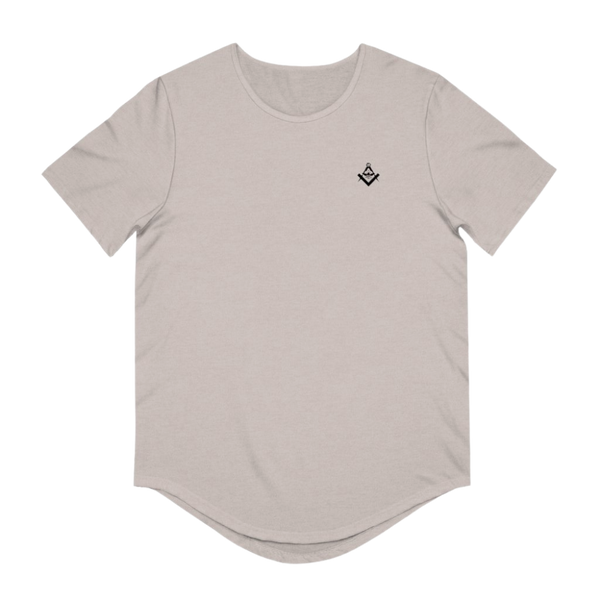 S&C Curved Hem Tee (Black Crest)