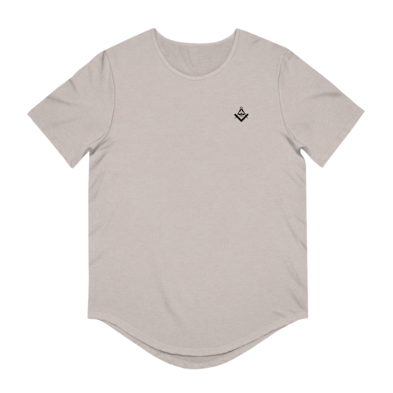 S&C Curved Hem Tee (Black Crest)