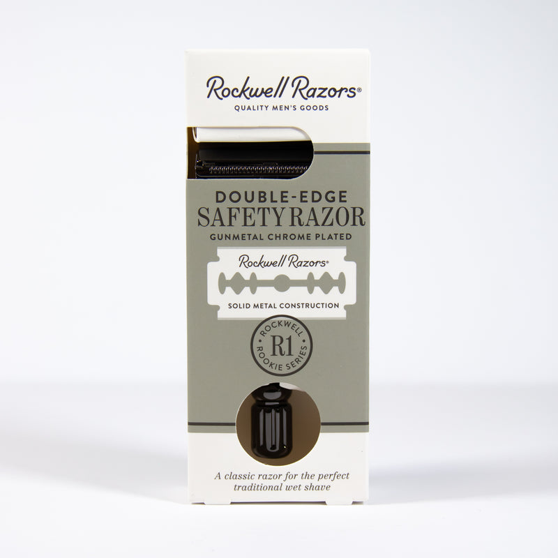 Gunmetal Chrome Plated Safety Razor - Brothers & Bonds Co.