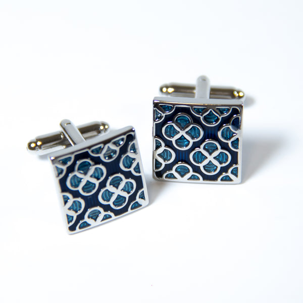 Forget-Me-Not Cuff Links