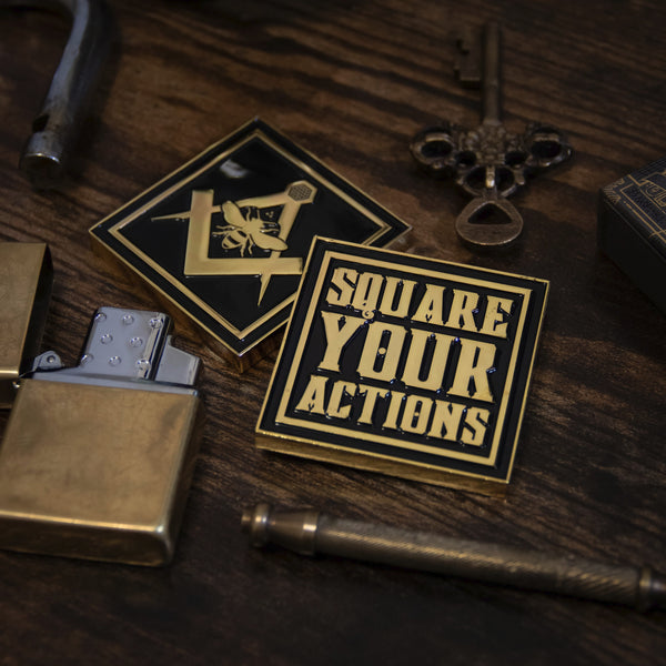 Square Actions Coin