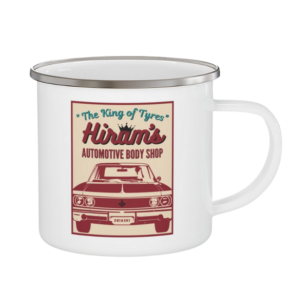 King of Tyres Camping Mug