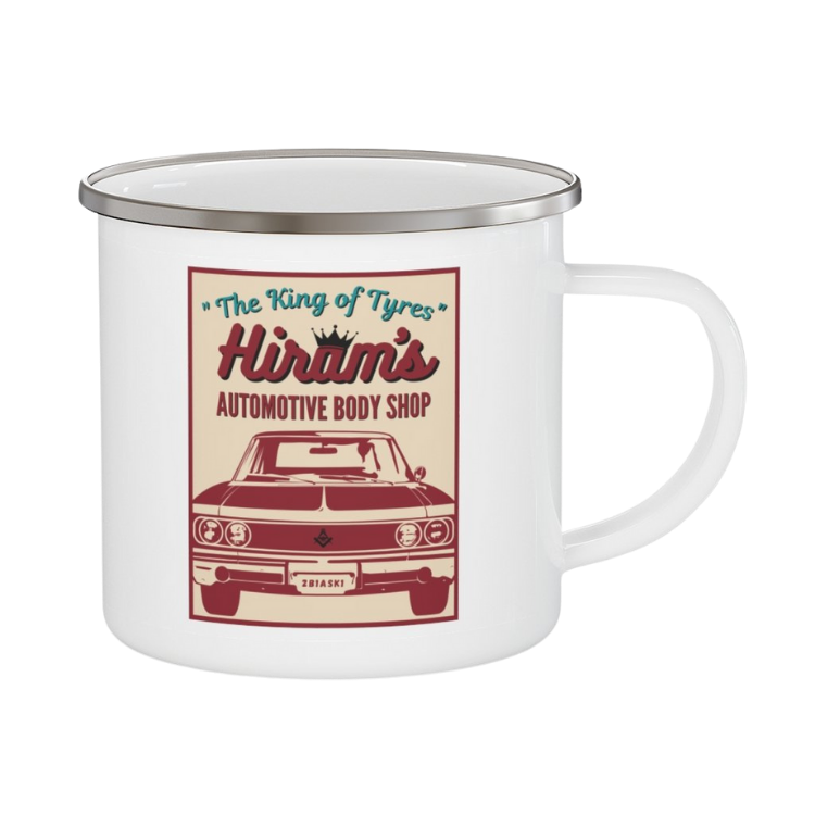 King of Tyres Camping Mug