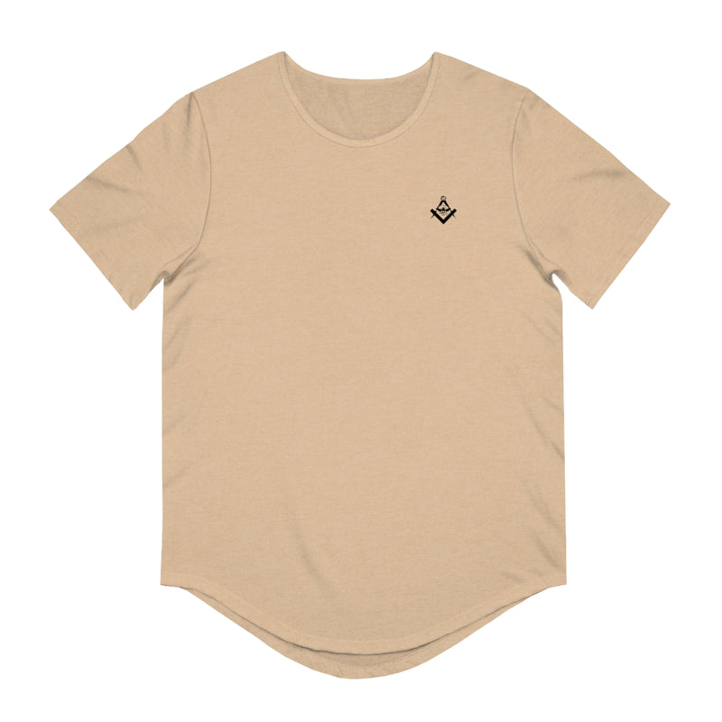 S&C Curved Hem Tee (Black Crest)