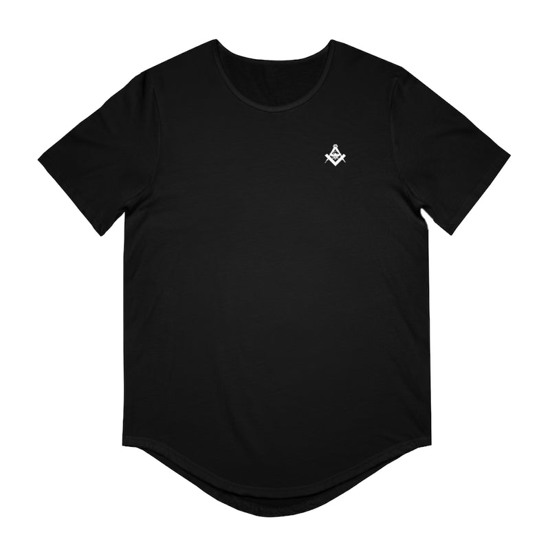 S&C Curved Hem Tee (White Crest)